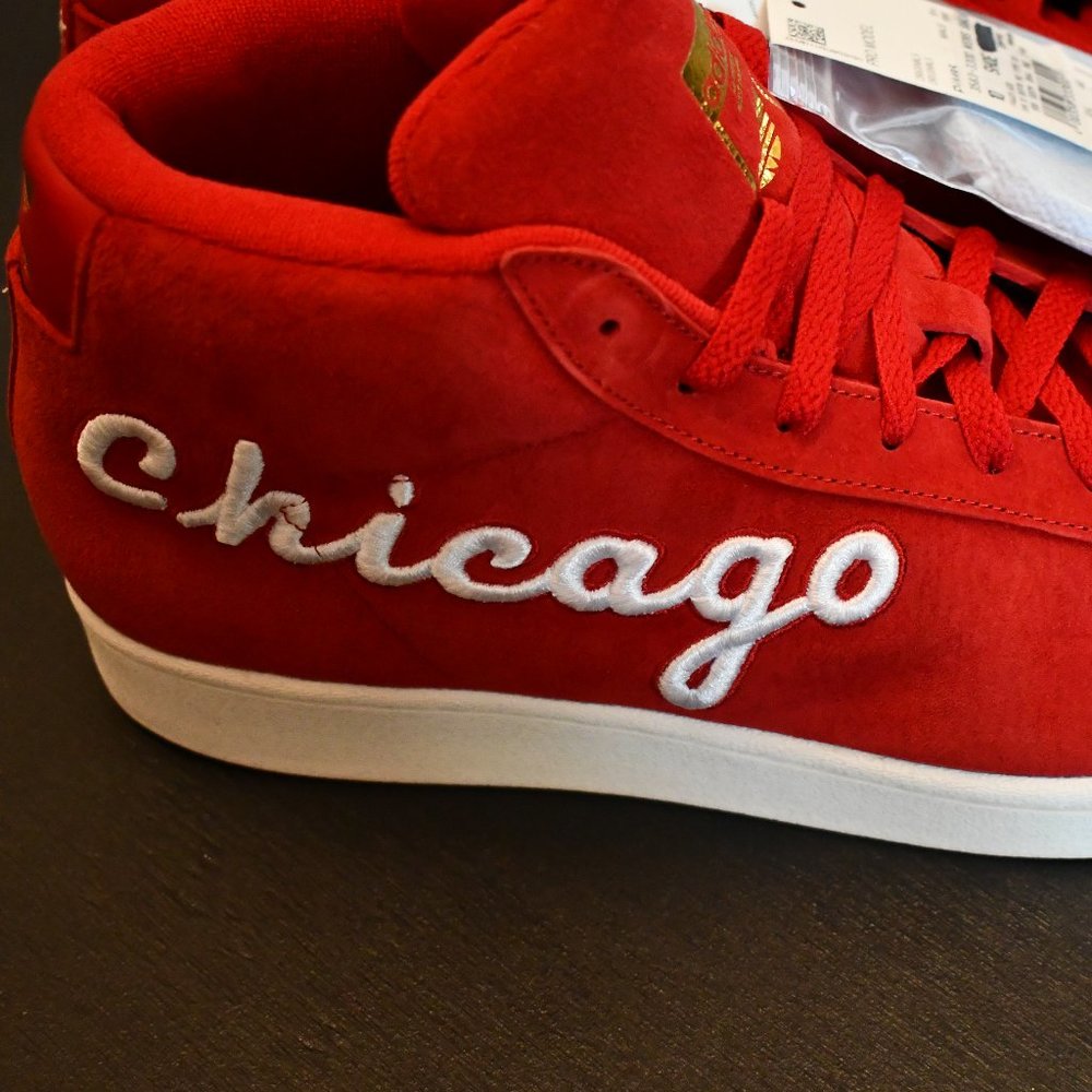 👟Adidas Chicago Suede Shell Tops👟 - Picture 5 of 11